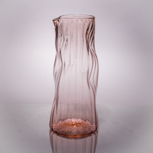 Wabi Sabi (Kirschblütenrosa) Krug + Gläser-Set
