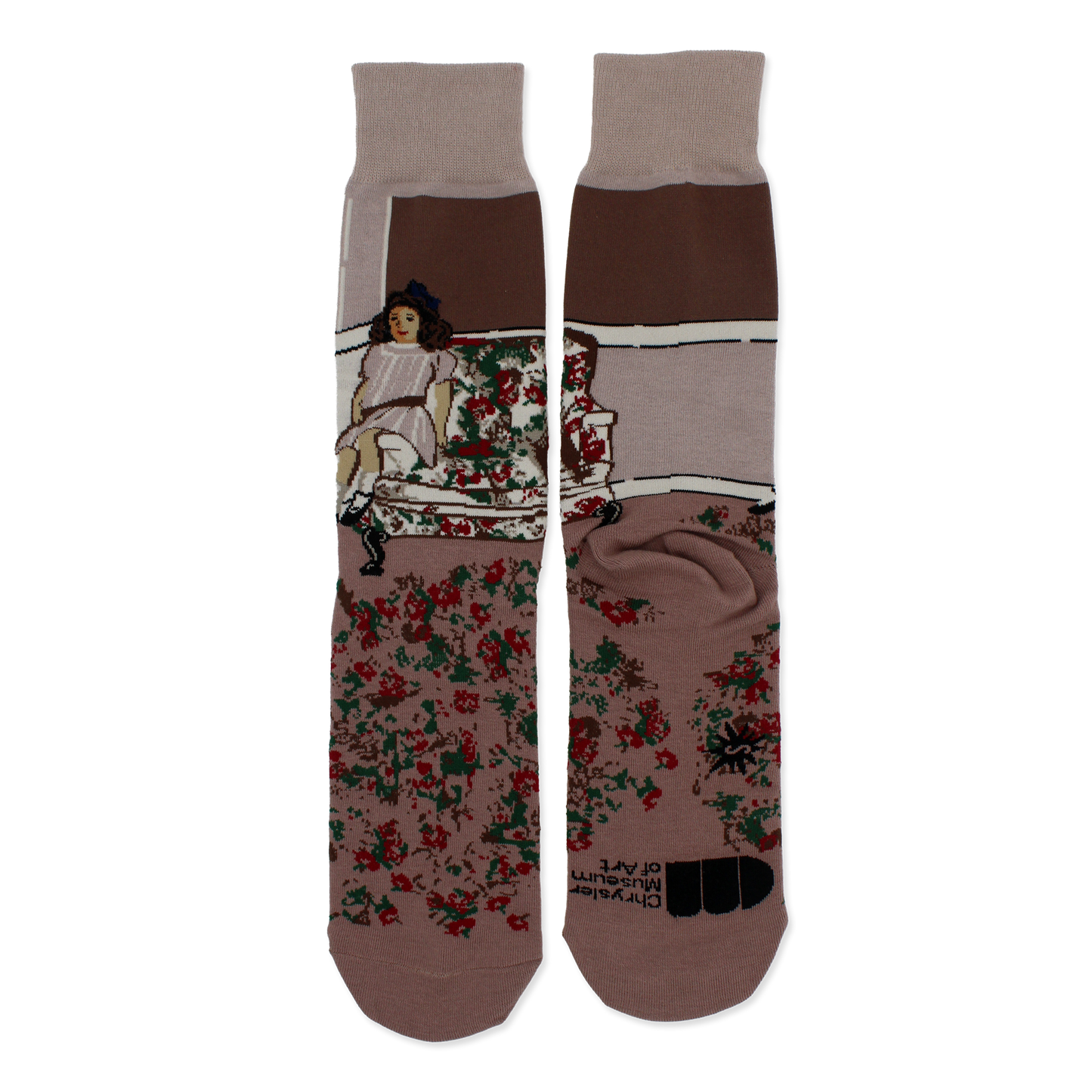 Susan Watkins Socks: A Young Girl (Flat)