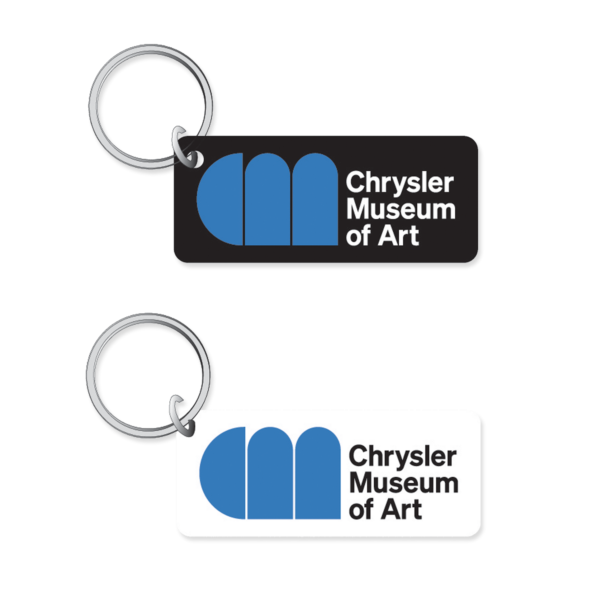 Chrysler Museum Logo Keychain - Chrysler Museum Shop