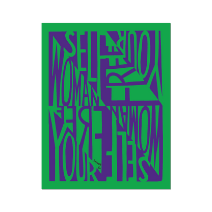 Woman Free Yourself Sticker by Faith Ringgold