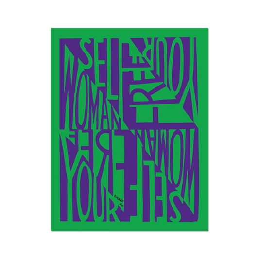 Woman Free Yourself Sticker by Faith Ringgold