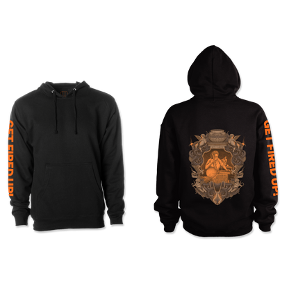 Skill & Labor Hooded Sweatshirt - Front & Back - Chrysler Museum Shop