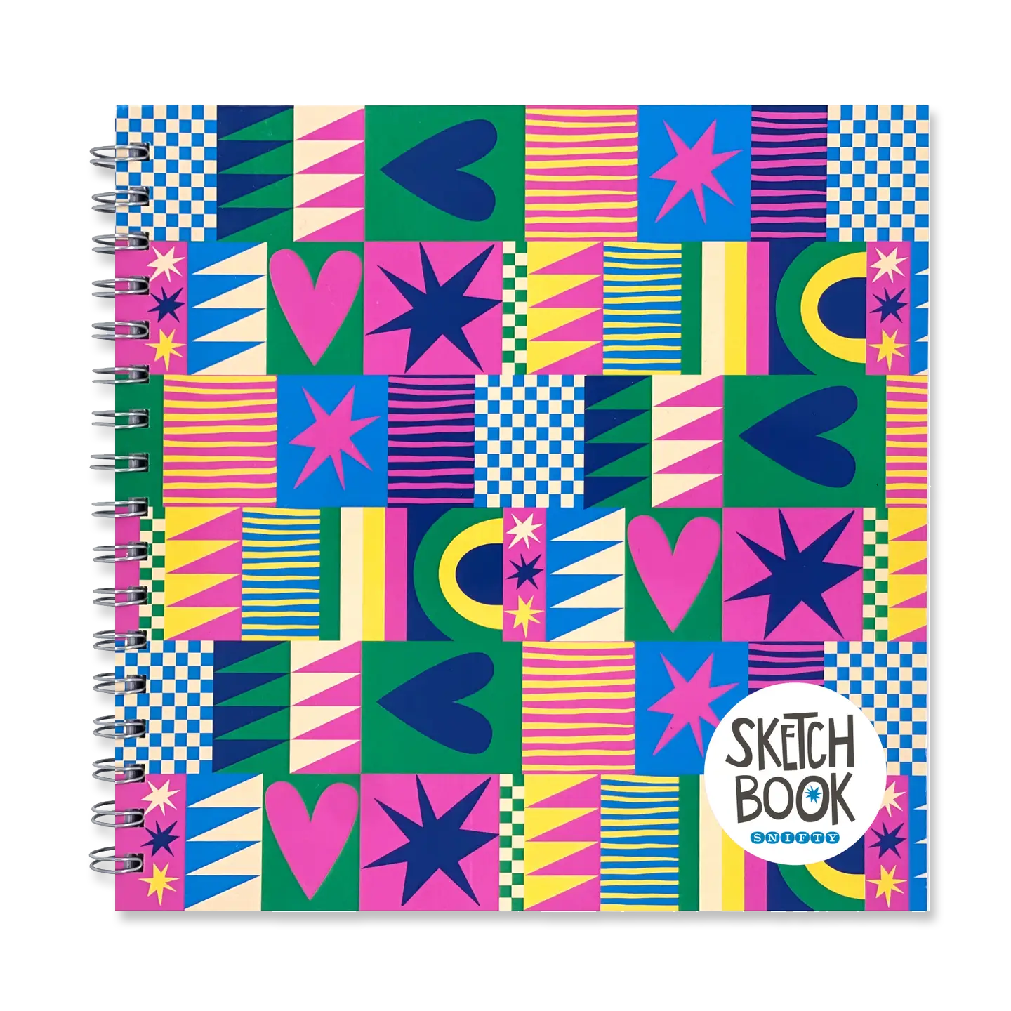 Square Sketchbook: Geo Love - Chrysler Museum Shop