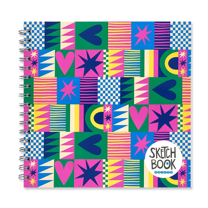 Square Sketchbook: Geo Love - Chrysler Museum Shop