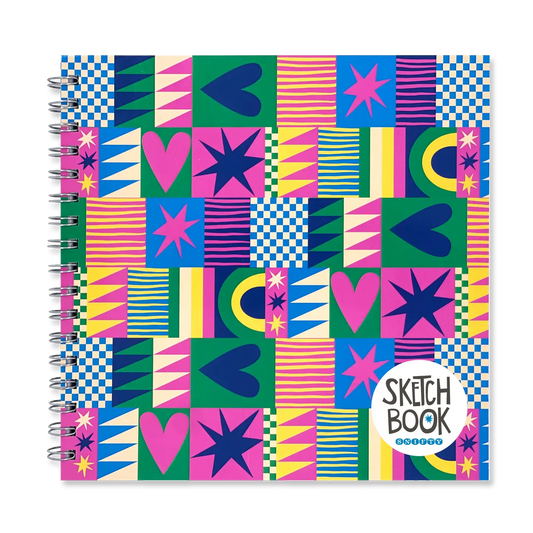 Square Sketchbook: Geo Love - Chrysler Museum Shop