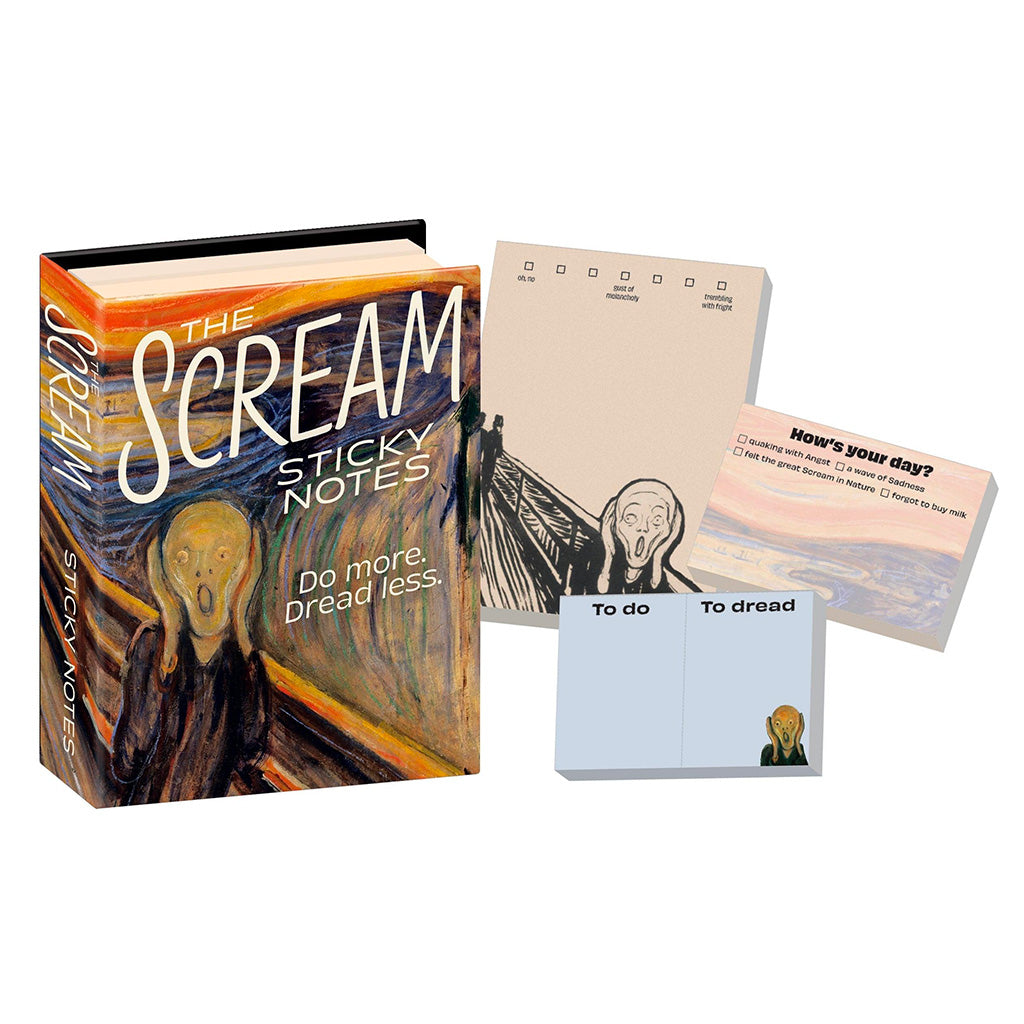 Edvard Munch's The Scream Sticky Notes - Chrysler Museum Shop