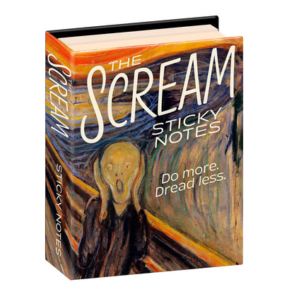 Haftnotizen „Der Schrei“ von Edvard Munch