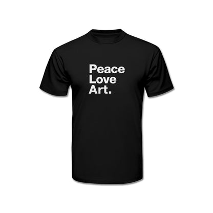 Peace. Love. Art. T-shirt - Chrysler Museum Shop
