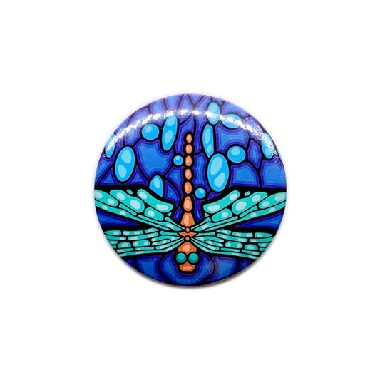 Art Button: Tiffany's Dragonfly Lamp
