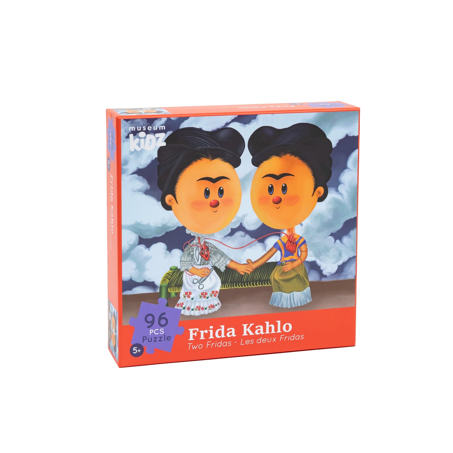 Museum Kidz 96-teiliges Puzzle: Frida Kahlos „Die zwei Fridas“