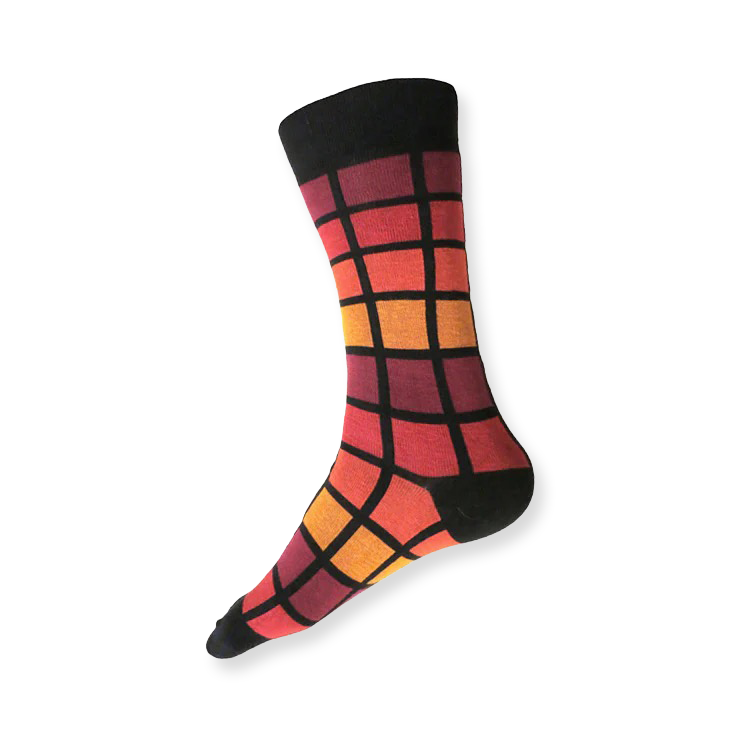 Subway Socks (Warm/Black)