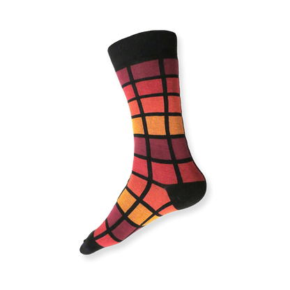 Subway Socks (Warm/Black)