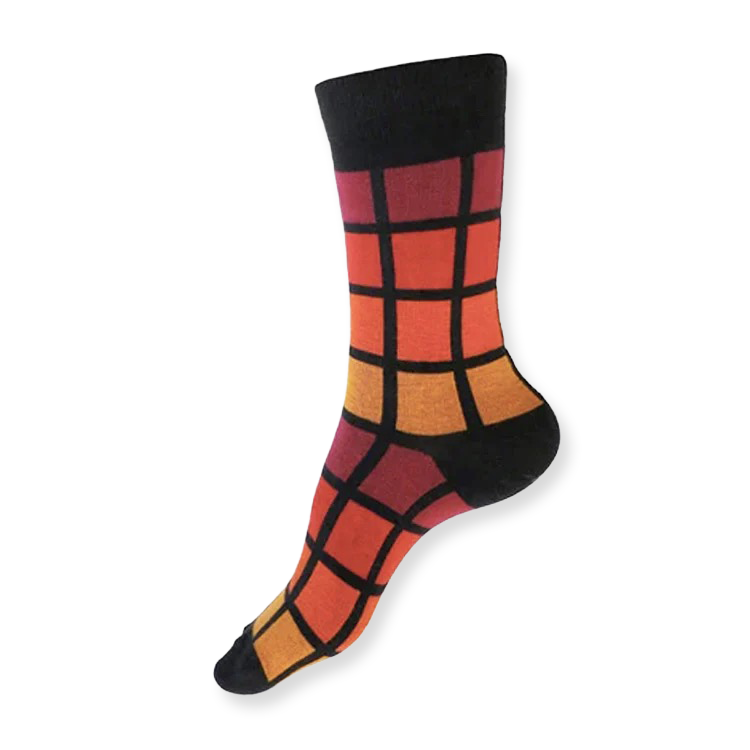Subway Socks (Warm/Black)