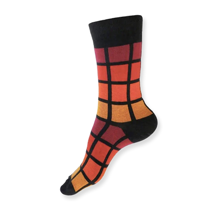 Subway Socks (Warm/Black)