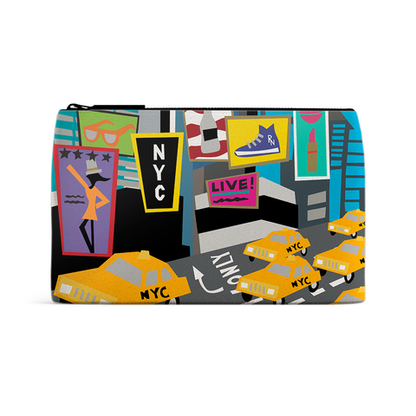 Zip Pouch: Times Square