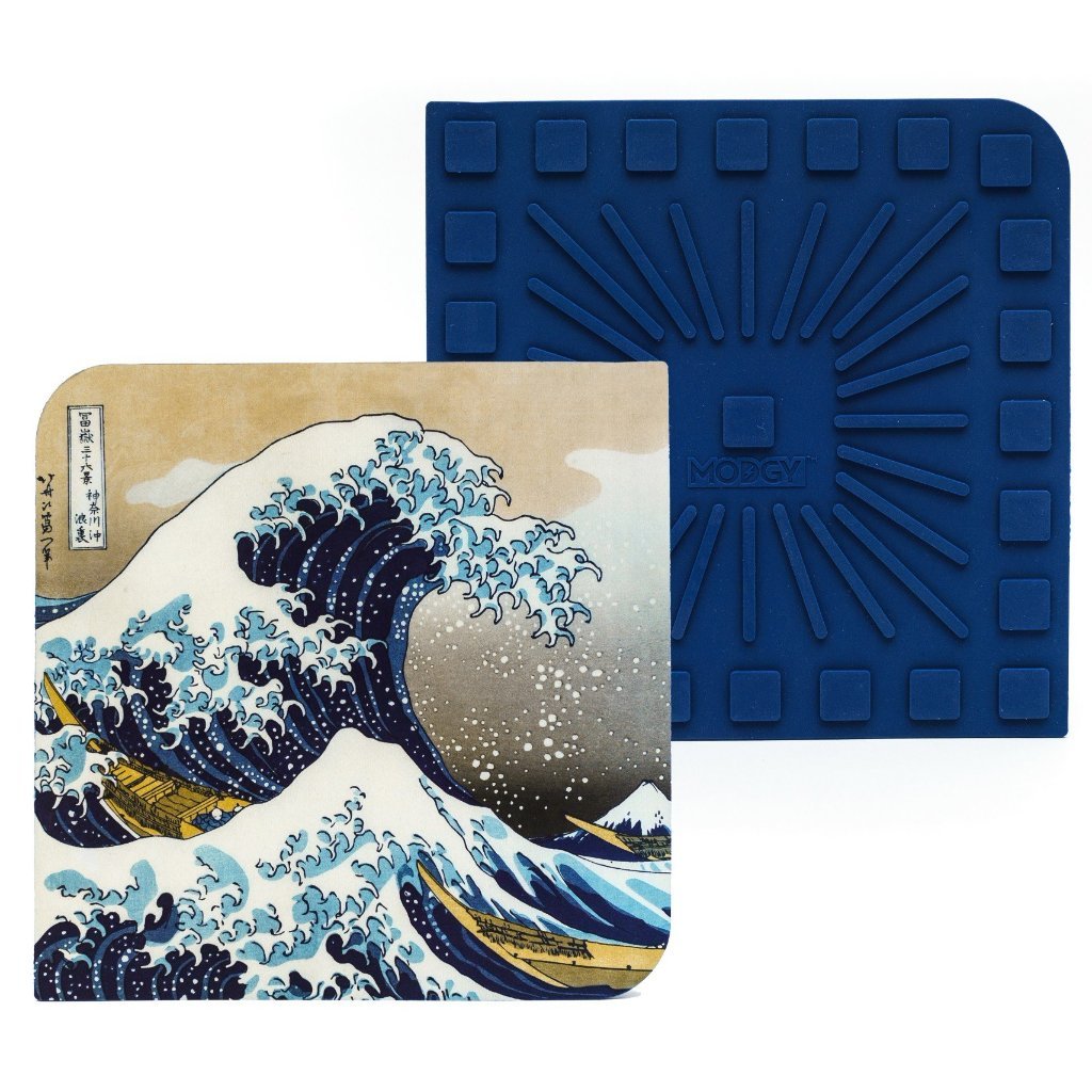 Hokusai's The Great Wave Silicone Trivet