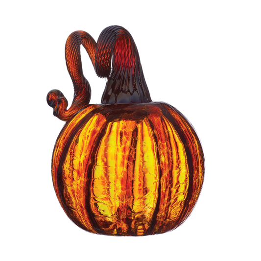 Round Glass Pumpkin (Harvest) - Chrysler Museum Shop