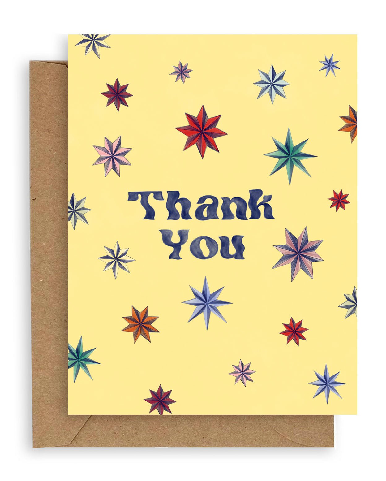 Star Gems Thank You Card