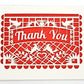 Papel Picado Greeting Card: Thank You