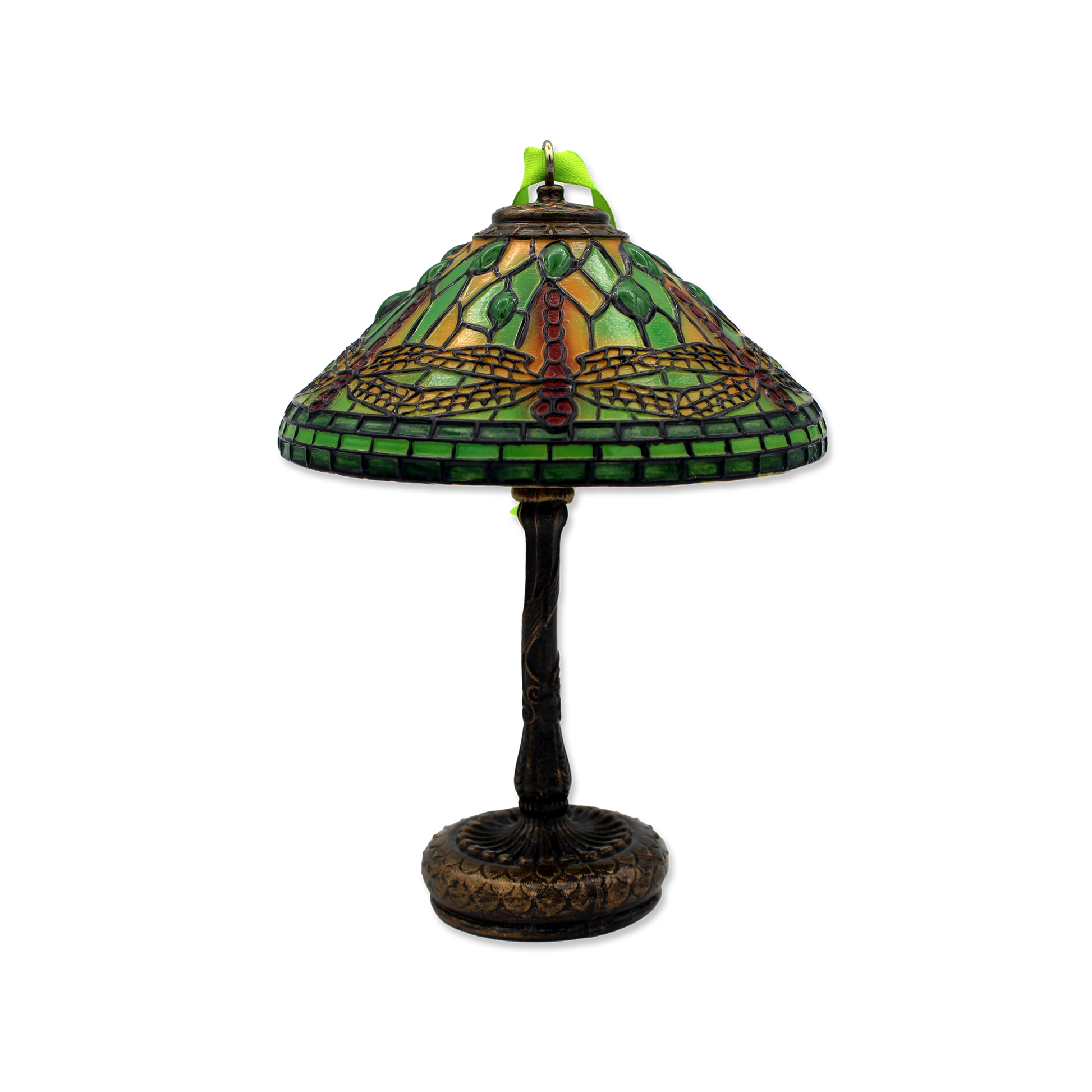 Miniature Tiffany Lamp Ornament: Dragonfly - Chrysler Museum Shop