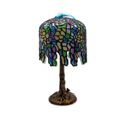 Miniature Tiffany Lamp Ornament: Wisteria - Chrysler Museum Shop