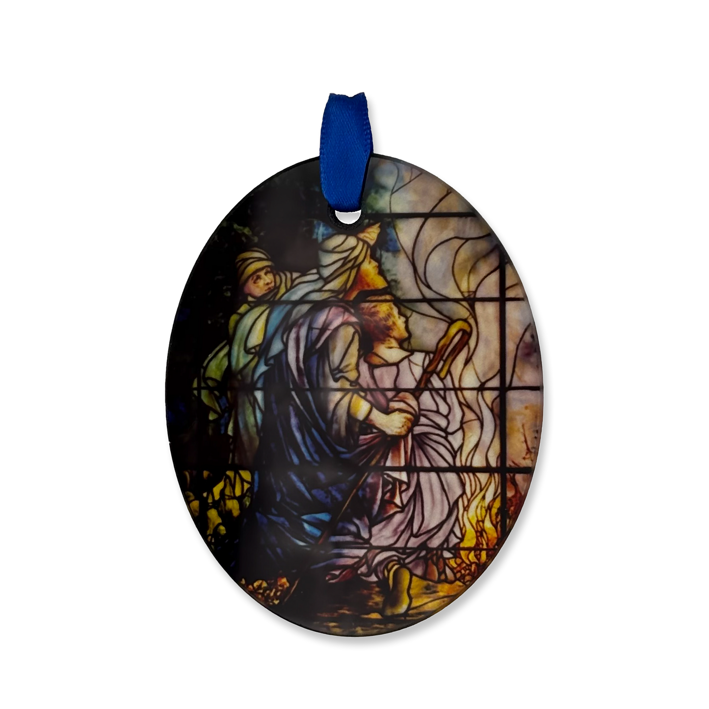 Chrysler Ornament: "While Shepherd Watched Their Flocks At Night" by Tiffany Studios