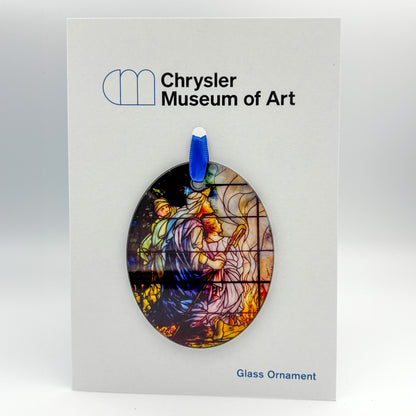 Chrysler Ornament: "While Shepherd Watched Their Flocks At Night" by Tiffany Studios (in package)