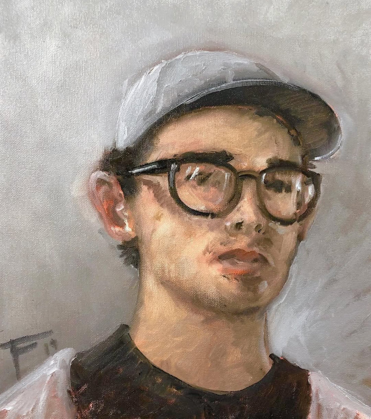 Self-portrait of Tommy Fox