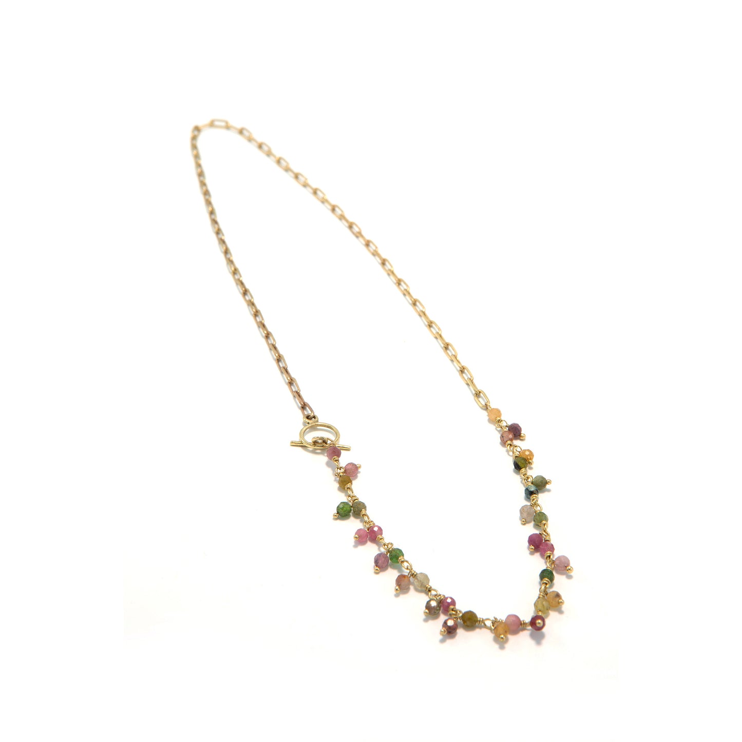 Tourmaline Toggle Luxe Necklace