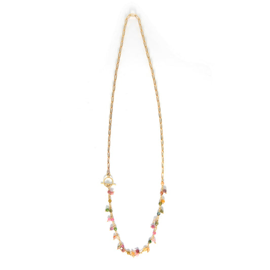 Tourmaline Toggle Luxe Necklace