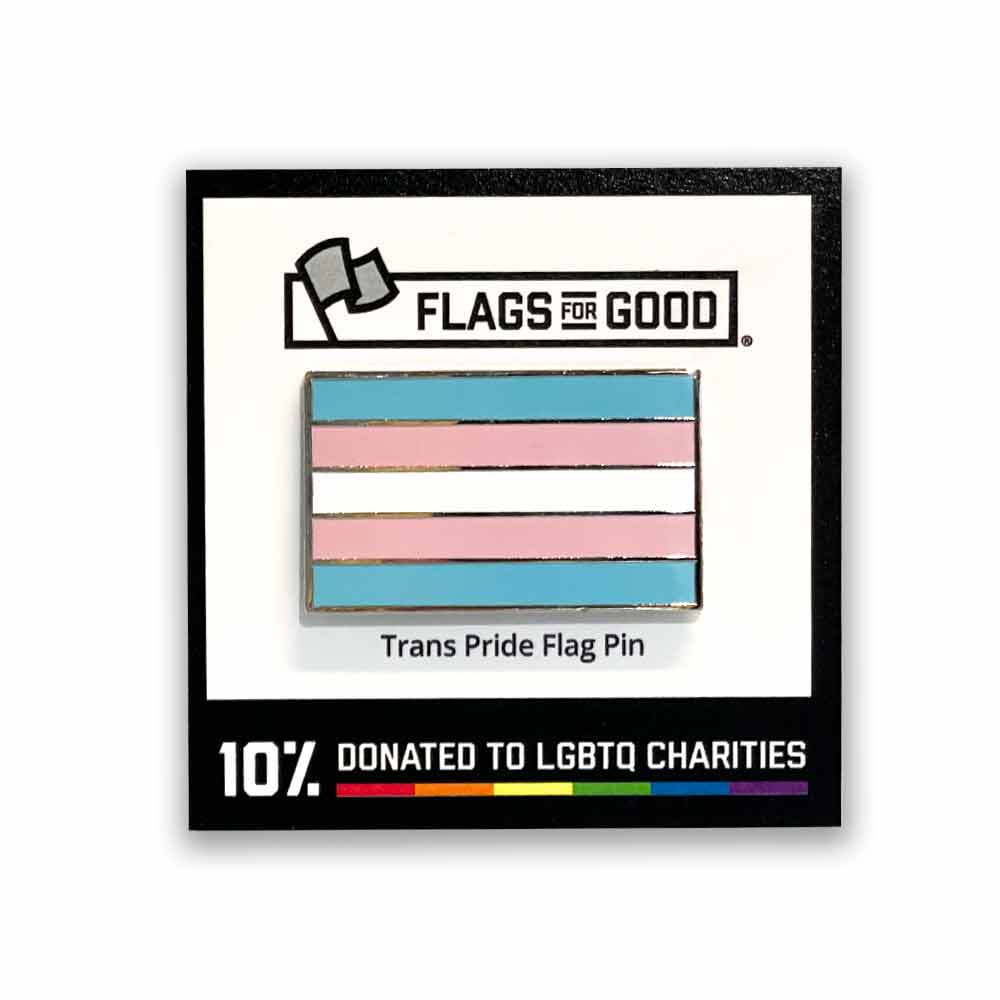 Transgender Pride Flag Enamel Pin – Chrysler Museum of Art