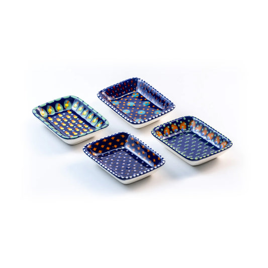 Ceramic Tiny Dishes in Indigo by Potterswork - Chrysler Museum Shop