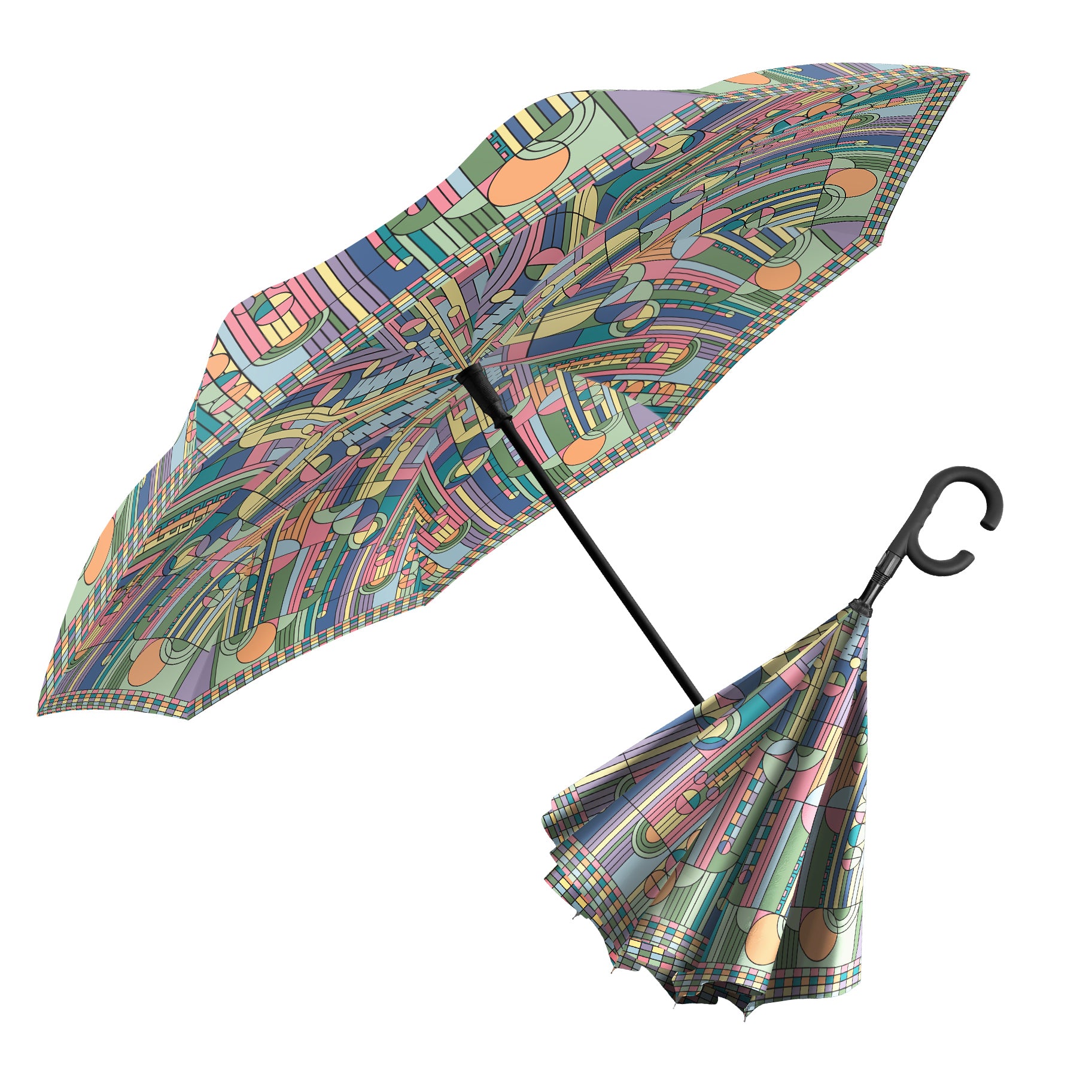 Reverse Umbrella: Frank Lloyd Wright's "Saguaro Forms" by Raincaper - Chrysler Museum Shop