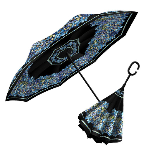 Reverse Umbrella: Louis Comfort Tiffany's Clematis