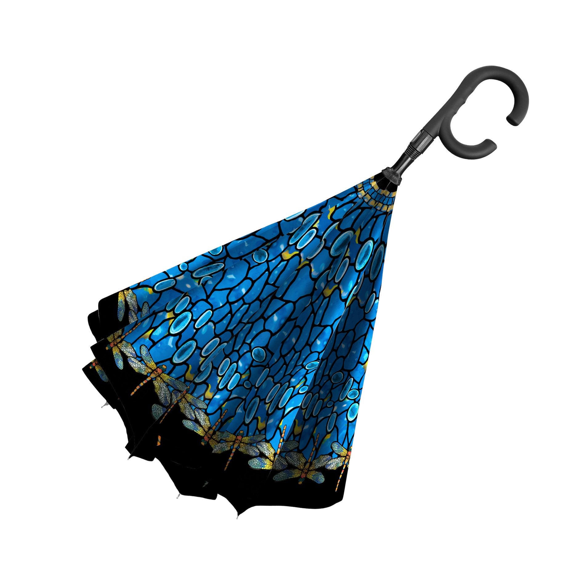 Reverse Umbrella: Louis Comfort Tiffany's Dragonflies (closed) - Chrysler Museum Shop