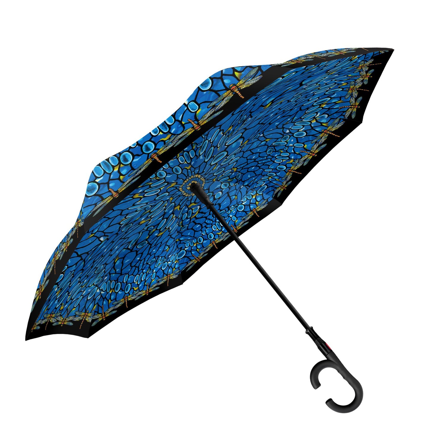 Reverse Umbrella: Louis Comfort Tiffany's Dragonflies (open) - Chrysler Museum Shop