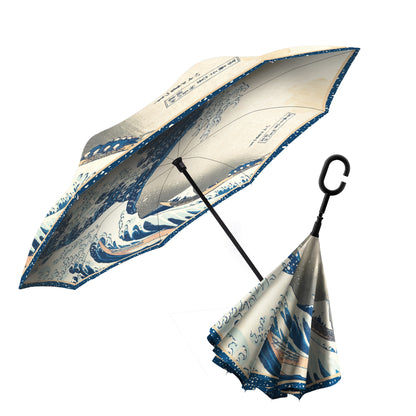 Reverse Umbrella: Hokusai's "The Great Wave Off Kanagawa" - Chrysler Museum Shop