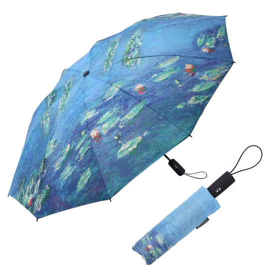 Travel Umbrella: Claude Monet's Water Lilies