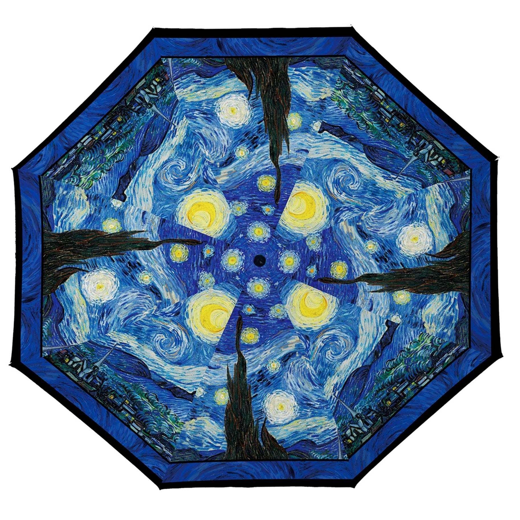 Travel Umbrella: Vincent van Gogh's Starry Night