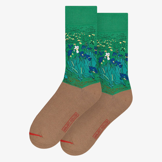 Van Gogh's Irises Socks