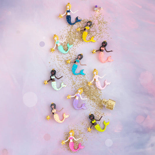 Colorful Mermaid Ornaments (Assorted Colors) - Chrysler Museum Shop