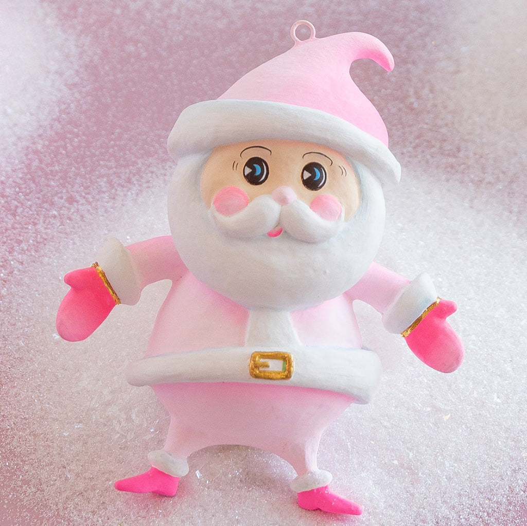 Baby Papa Noel and Mini Madame Noel Ornaments