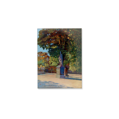 Susan Watkins Magnet: View of the Luxembourg Gardens, Paris