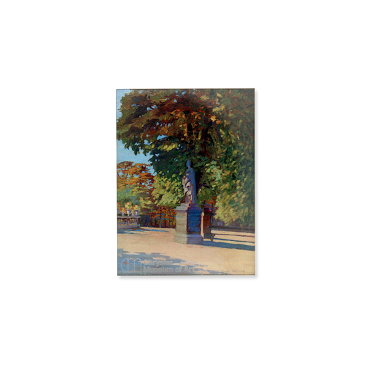 Susan Watkins Magnet: View of the Luxembourg Gardens, Paris