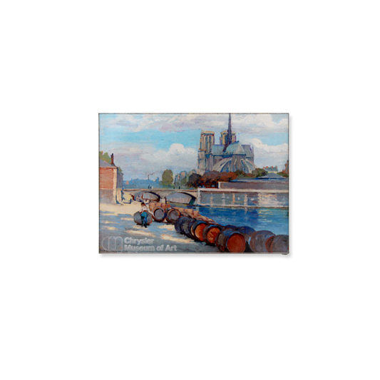 Susan Watkins Magnet: View of the Seine and Notre-Dame, Paris