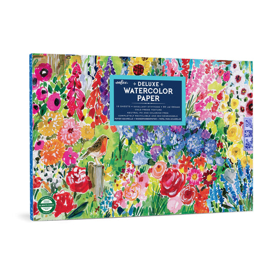 Watercolor Paper Pad: Seaside Garden (Front) - Chrysler Museum Shop