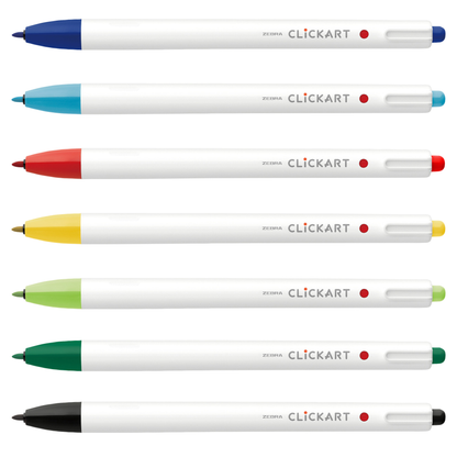 ClickArt Retractable Markers