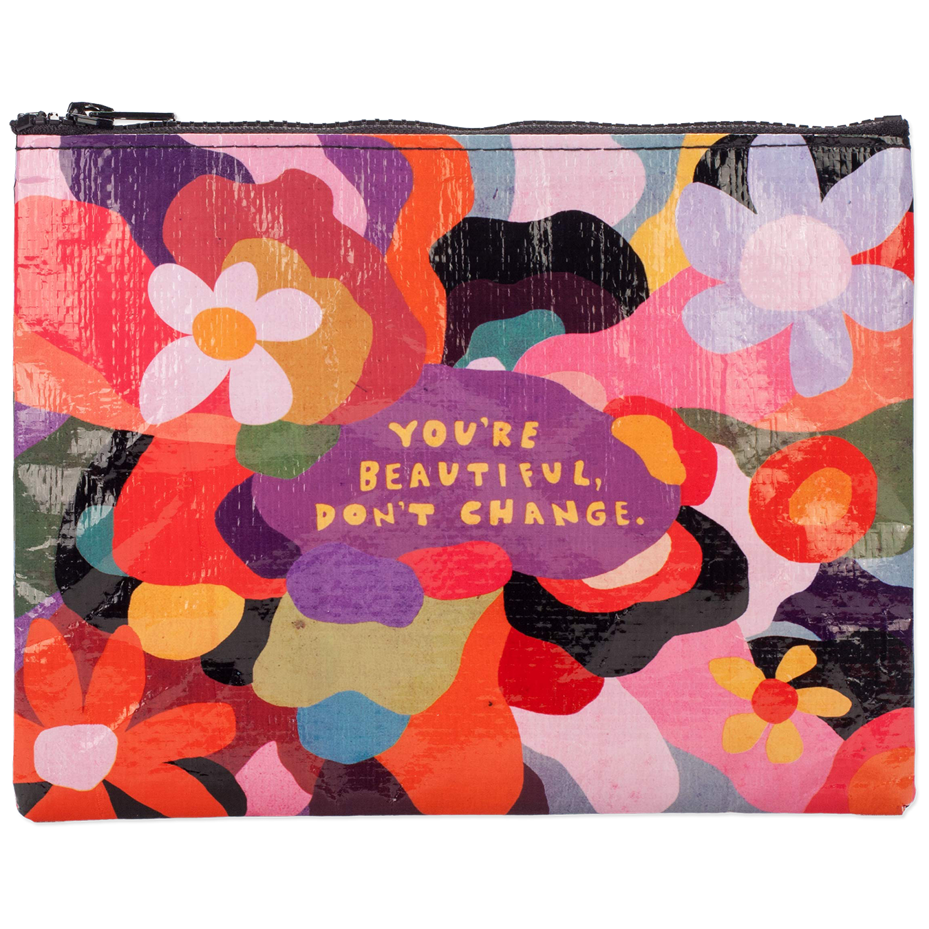 Du bist wunderschön, verändere dich nicht mit Reißverschluss