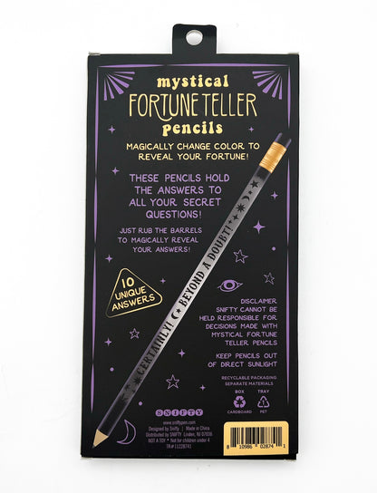 Mystical Fortune Teller Pencils (Set of 10) - Chrysler Museum Shop