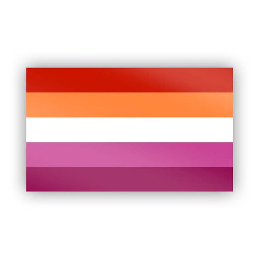 Lesbian Pride Sticker - Chrysler Museum Shop